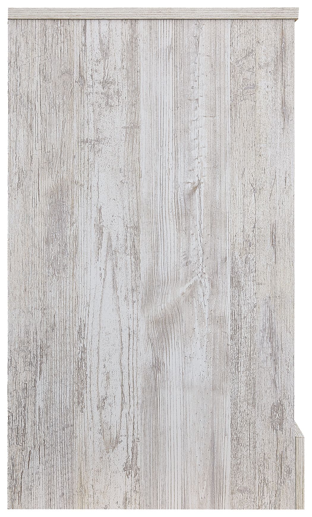 Paxberry - Six Drawer Dresser - Vinyl-Wrapped - Whitewash