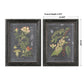 Midnight Botanicals - Wall Art (Set of 2) - Black