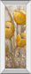 Ochre Tulips Il By Tim Otoole - Mirror Framed Print Wall Art - Yellow