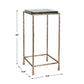 Ovard - Antiqued Accent Table - Bronze