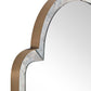Brayden - Antique Arch Mirror - Plated Antique Brass
