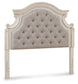 Realyn - Full UPH Panel Headboard - Chipped White