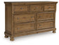 Feddinger - Dresser - Medium Brown