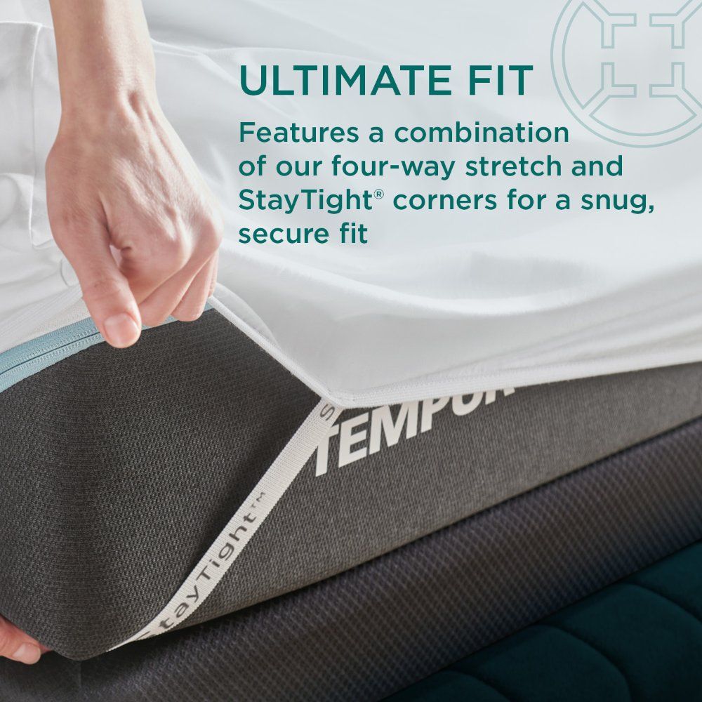 Tempur-Adapt - Tempur-Adapt Luxe Egyptian Cotton Sheets - White