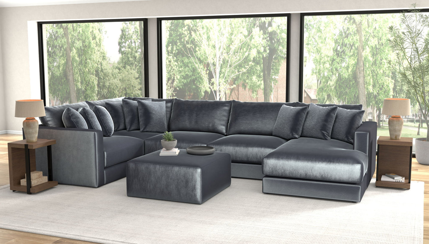 Remington - Modular Sofa And Cocktail Ottoman
