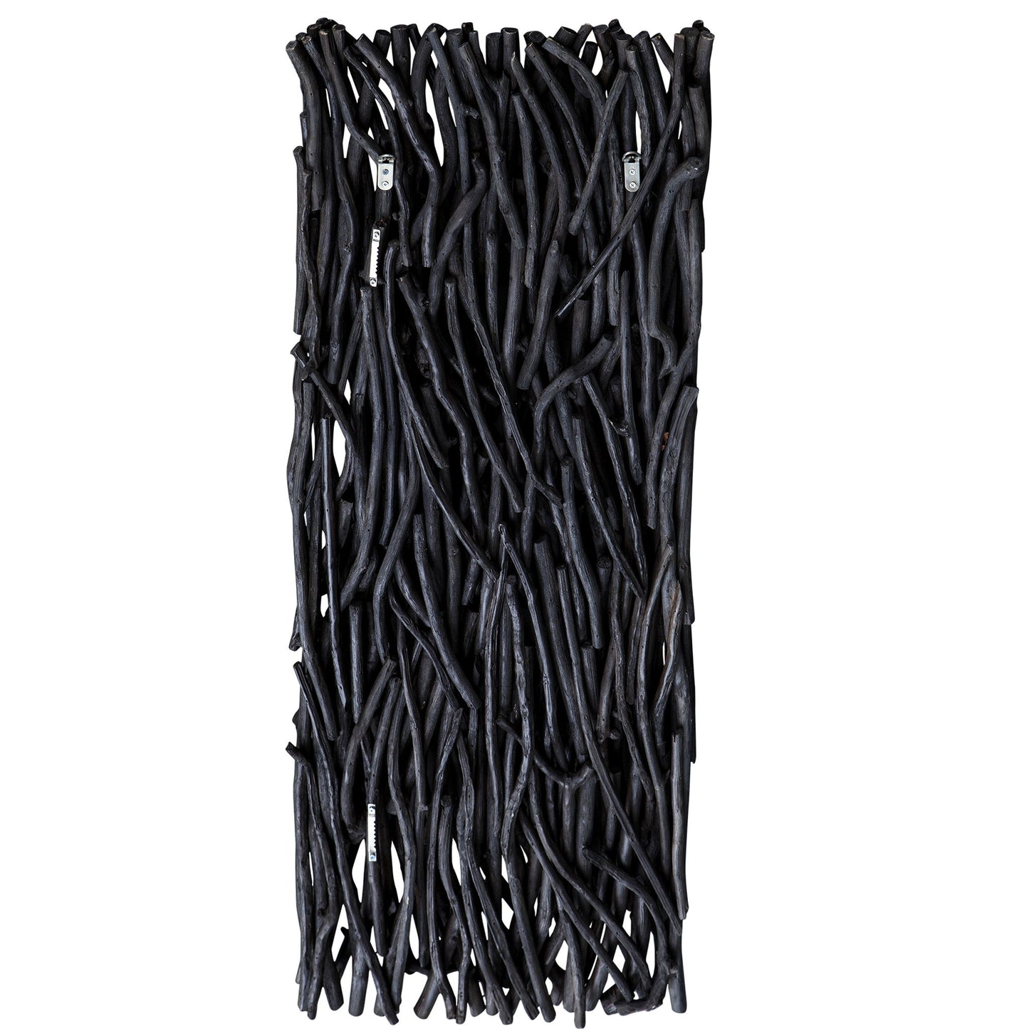 Gathered Teak - Wood Wall Decor - Black