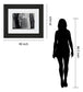 Winter Is Coming By Lars Van De Goor - Framed Print Wall Art - Black