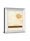 Let Love Bloom By Mollie B - Mirror Framed Print Wall Art - Orange