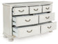 Montelaine - Dresser - Antique White