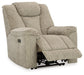 Hindmarsh - Power Recliner/ Adj Headrest - Stone