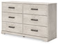 Shawburn - Six Drawer Dresser - Gray