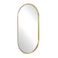 Torrado - Oval Mirror - Brass