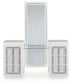 Chalanna - Vanity With Mirror - White