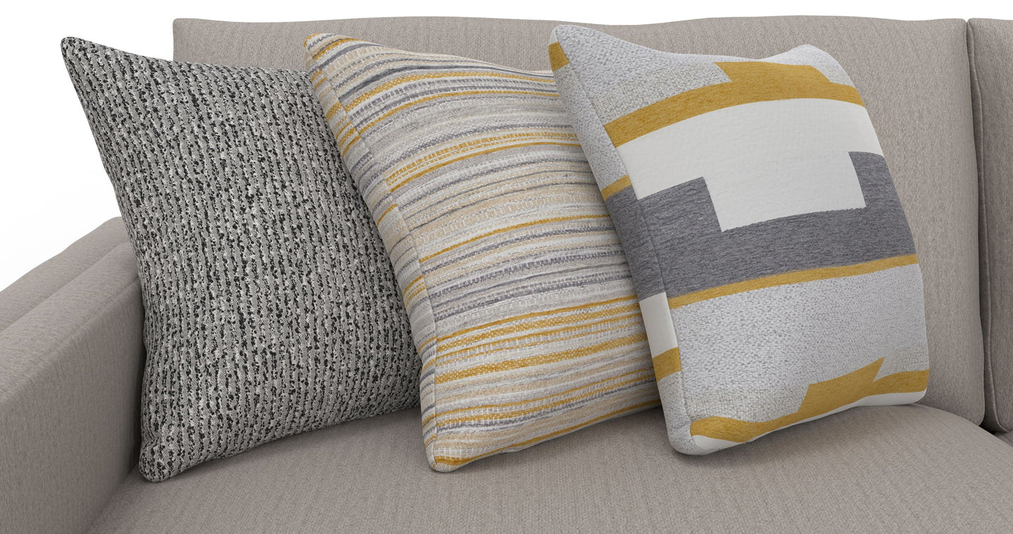 Trevor - Extra Deep Oversized Sofa With Included Storage Cocktail Ottoman