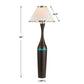 Pravin - Floor Lamp - Dark Wood