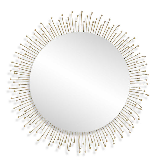 Aga - Round Gold Mirror