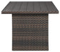 Easy Isle - RECT Multi-Use Table - Dark Brown / Beige