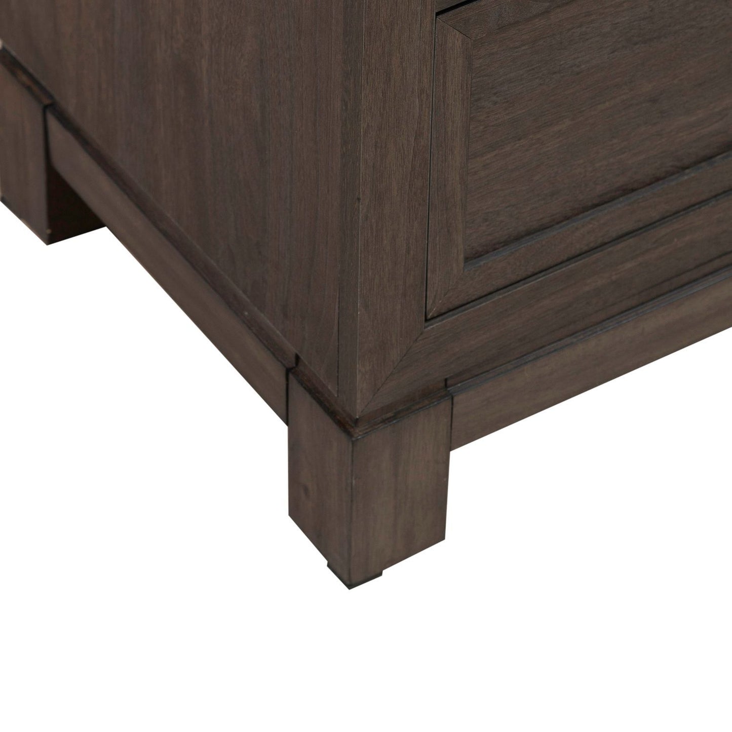 Modern Edge - 5 Drawer Chest - Brown