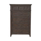 Paradise Valley - 5 Drawer Chest - Saddle Brown