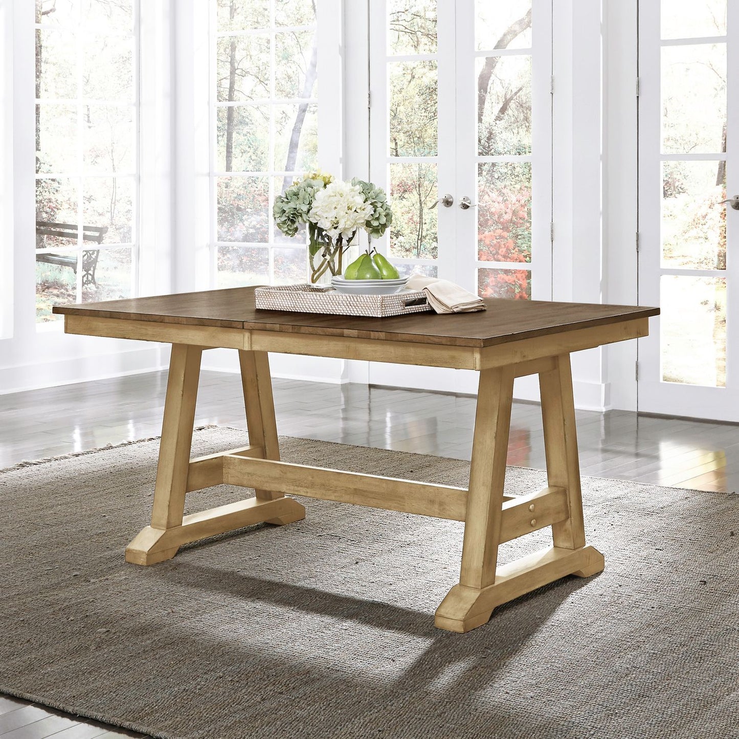 Lindsey Farm - Counter Height Swivel Chair (RTA)