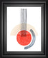 22x26 Deco Sunrise III By Grace Popp - White