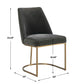 Hanni - Upholstered Dining Chair - Gray