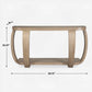 Adona - Wood Console Table - Light Brown
