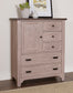 Bungalow - Armoire - Dover Gray Two Tone