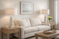 Sculpted Drift Resin Table Lamp (Set of 2) - Distessed White