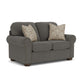 Preston - Fabric Loveseat With Nailhead Trim