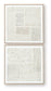 Andorfield - Wall Art Set (Set of 2) - Beige / Black / White