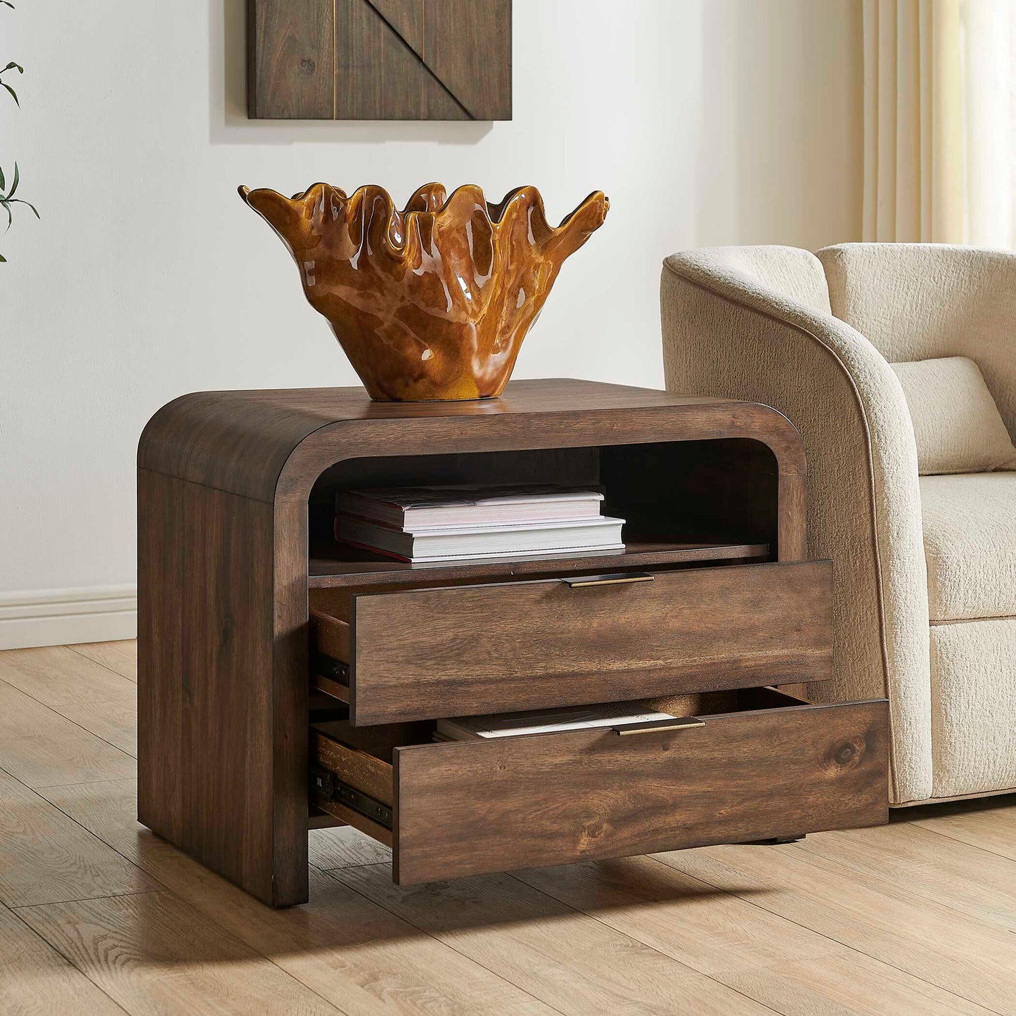 Decatur - Side Table - Woodtone