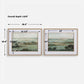 Warm - Valley Framed Prints (Set of 2) - Light Brown