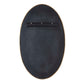Ellis - Beaded Oval Mirror - Brass