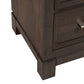 Modern Edge - Dresser & Mirror - Brown