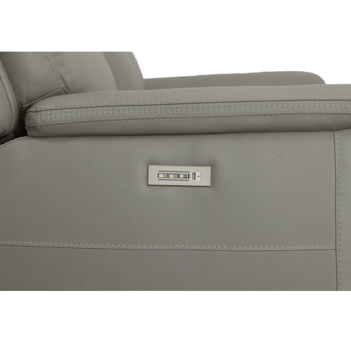 Sawyer - Power Reclining Loveseat With Console, Power Headrests, Lumbar