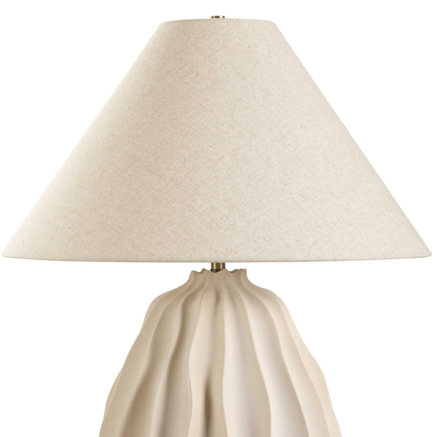 Javary - Table Lamp - Matte Beige