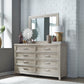 Belmar - Dresser & Mirror - Washed Taupe