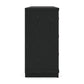 Kozmour - Six Drawer Dresser - Black / Brown