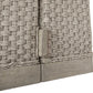 Harbor - Herringbone Indoor-Outdoor Dining Table - Brown