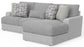 Titan - Sectional With Comfort Coil Seating And Accent Pillows Included