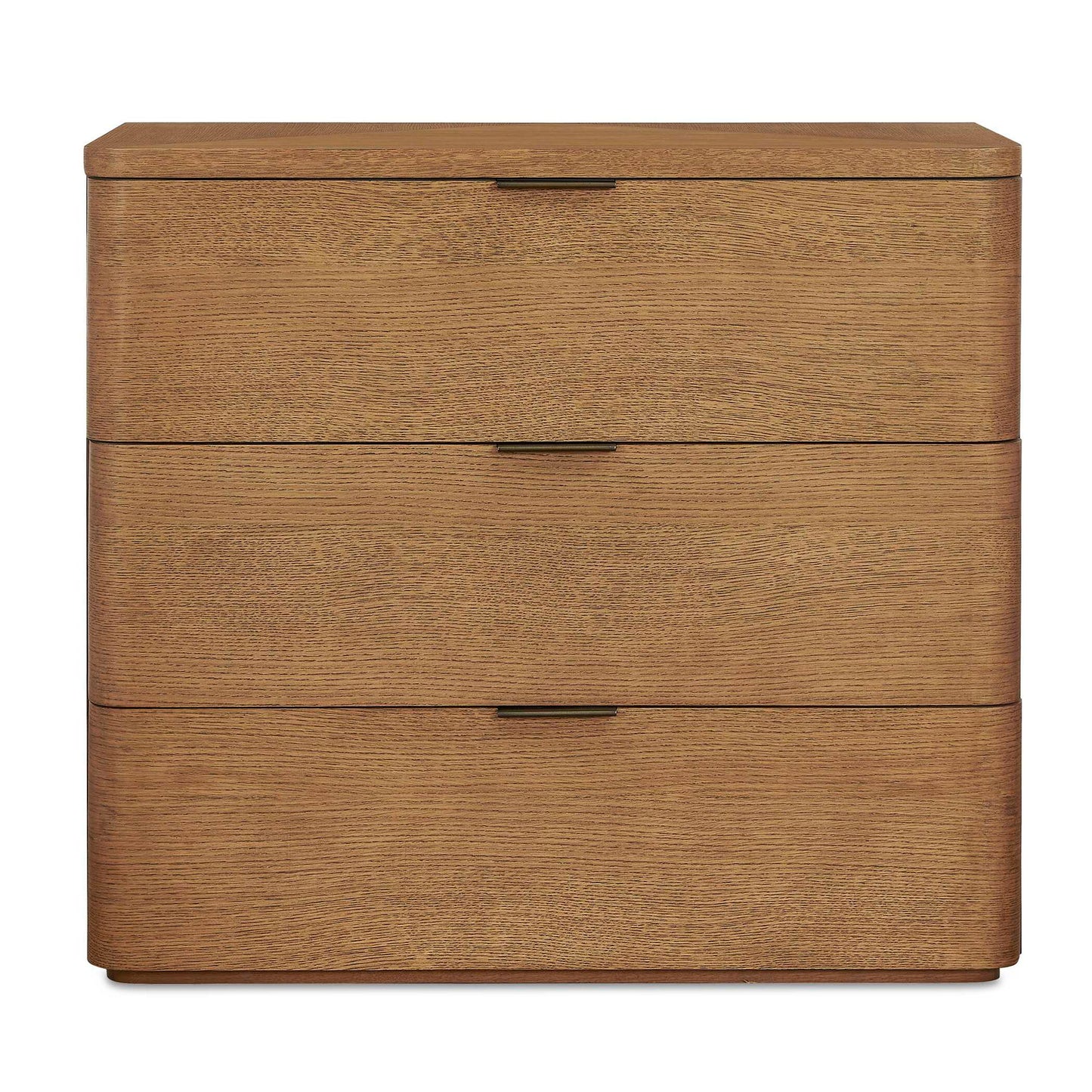 Duluth - Oak 3 Drawer Chest - Woodtone