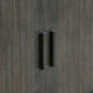 Drury - 2 Door Cabinet - Dark Gray
