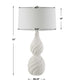 Twisted Swirl - Table Lamp - White