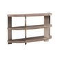 Harlow - Sofa Table - Sandstone & Satin Nickel