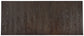Burkhaus - Rectangular Dining Room Extension Table - Dark Brown