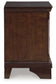 Trellington - Two Drawer Night Stand - Brown