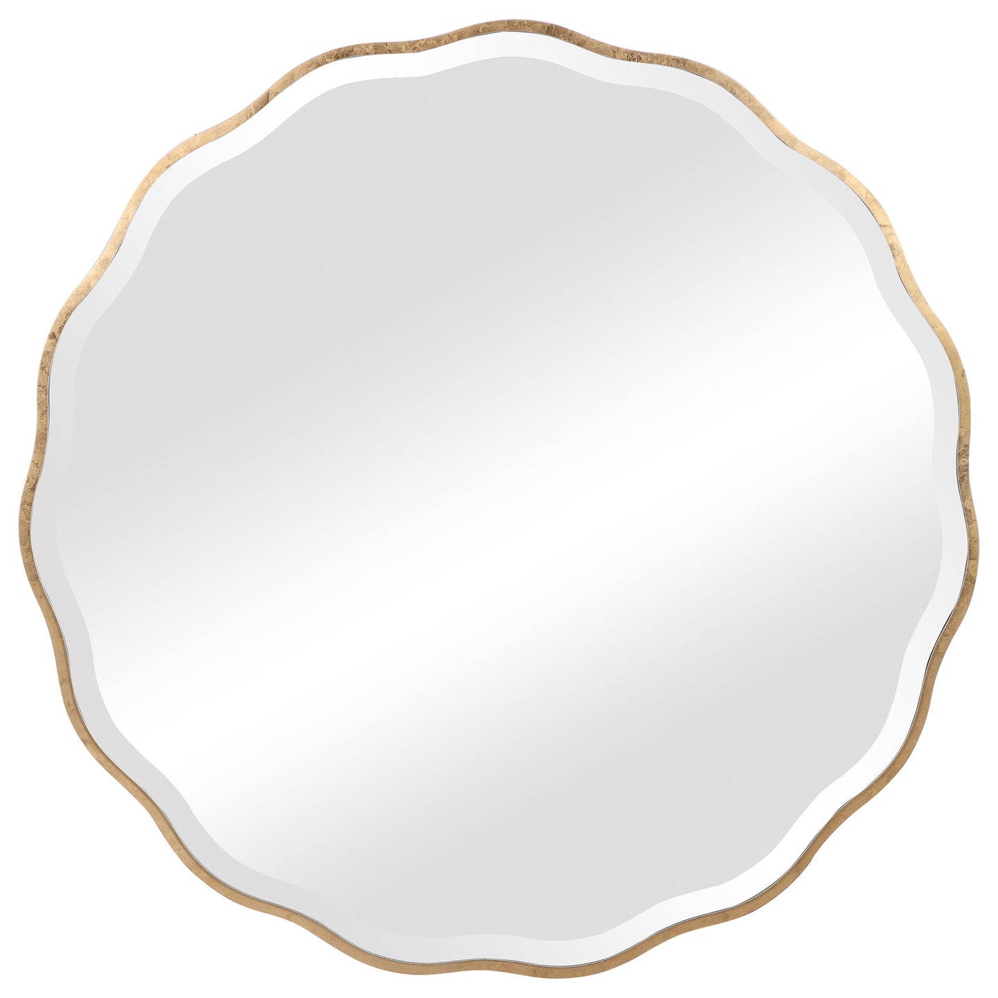 Aneta - Round Mirror - Gold