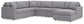 Modmax - Sectional - Granite