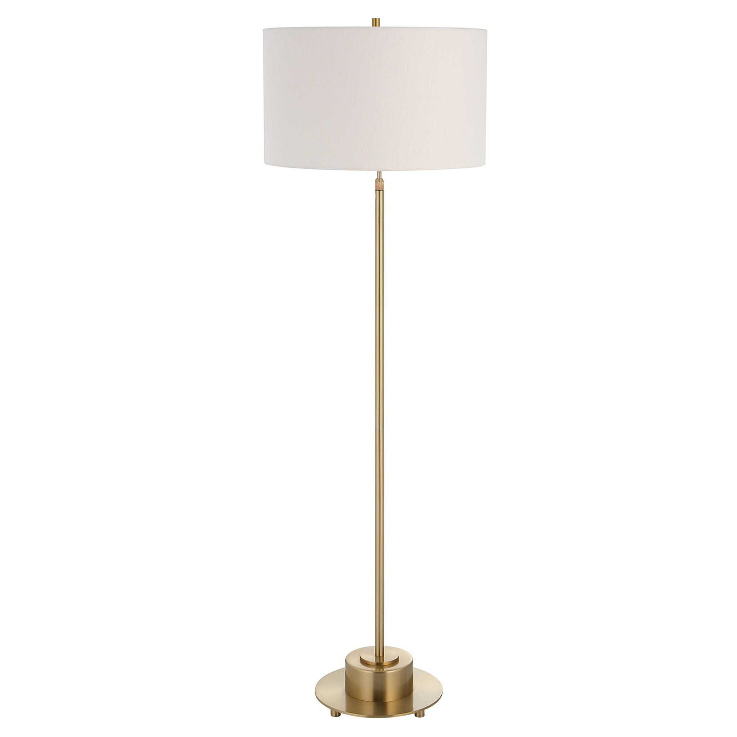 Prominence - Brass Floor Lamp
